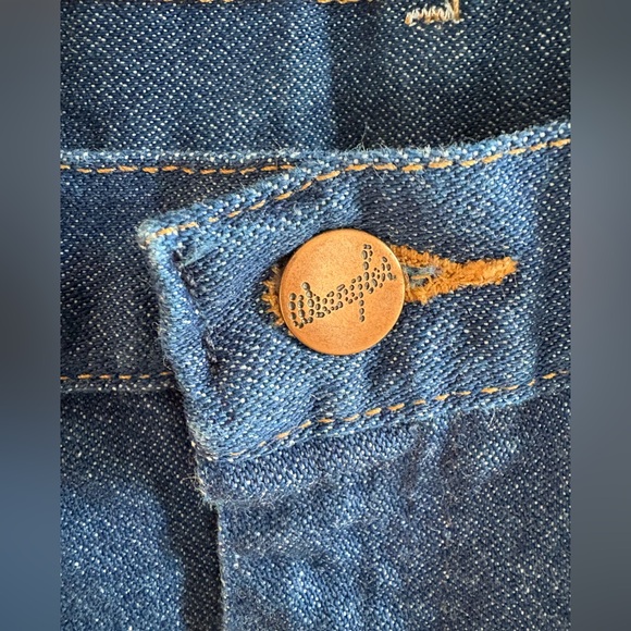 Vintage Wrangler Jeans Mens 36x30 Blue Denim Workwear Western 1990s Y2K - Picture 2 of 9